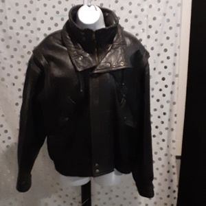 Leather jacket